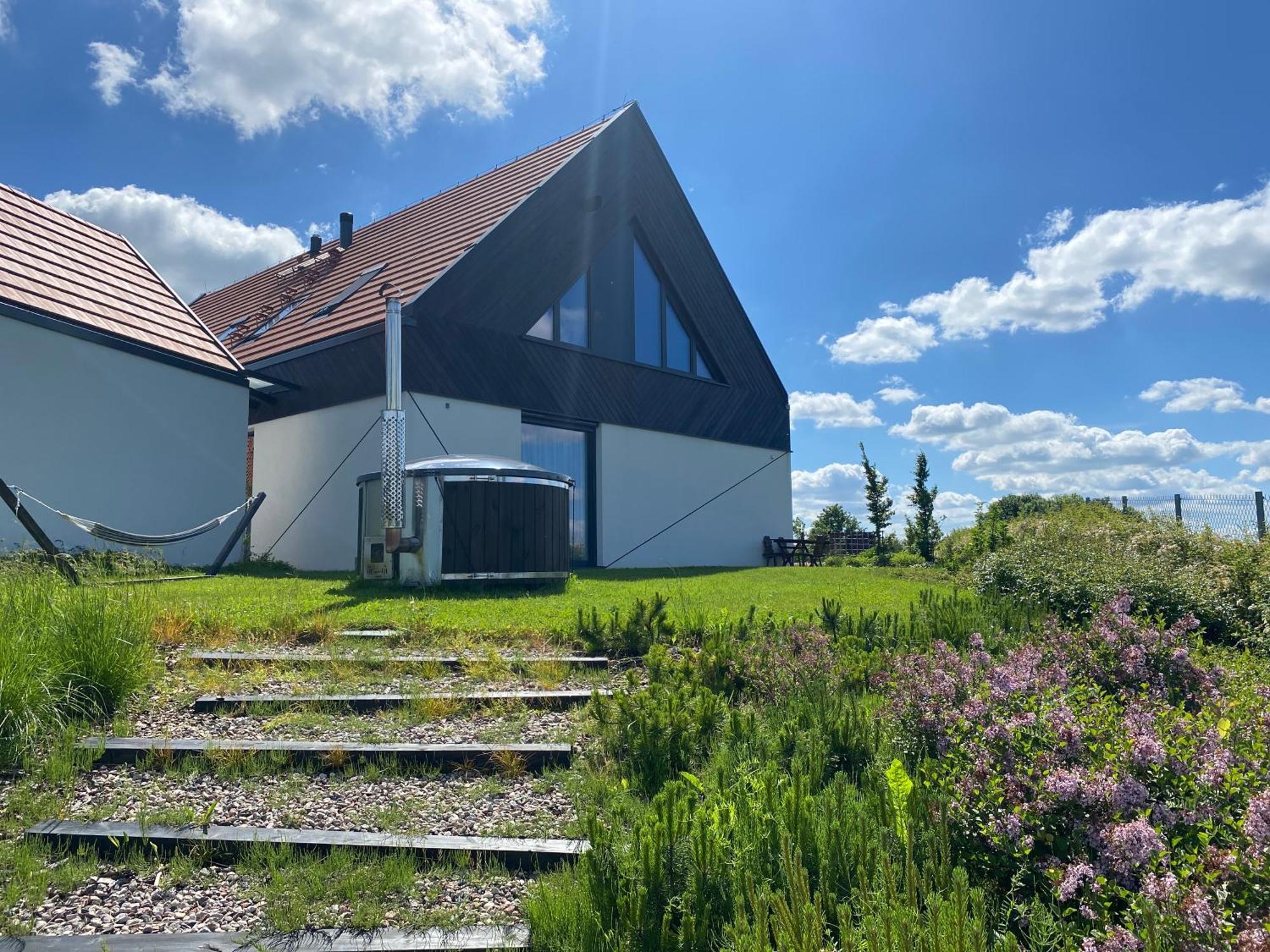 Luksusowy Apartament Ryn Mazury Widok Na Jezioro, Goraca Balia Extérieur photo